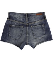 Articles of Society Womens Distressed Casual Denim Shorts, view 2