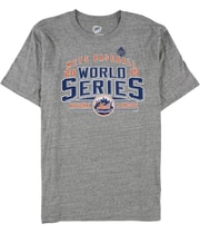 Hands High Mens NY Mets 2015 World Series Graphic T-Shirt in Gray