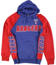 G-III Sports Mens Texas Rangers Hoodie Sweatshirt in Blue, image 2 of 3