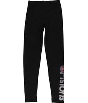 G-III Sports Womens Detroit Pistons Tapered Compression Leggings Athletic Pants, view 2