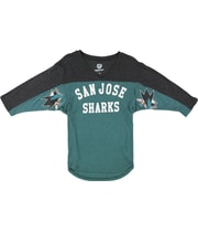 Hands High Womens San Jose Sharks Graphic T-Shirt, view 2