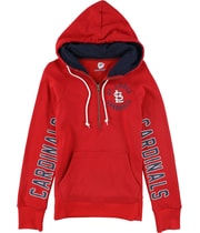 Hands High Womens St. Louis Cardinals Hoodie Sweatshirt in Red