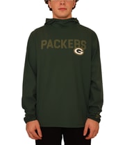 MSX Mens Green Bay Packers Hooded Graphic T-Shirt