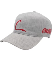 STARTER Unisex-Adult Coca Cola Baseball Cap in Heather Gray