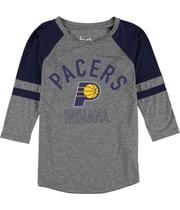 Touch Womens Indiana Pacers Logo Graphic T-Shirt in Gray