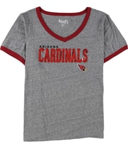 Touch Womens Arizona Cardinals Embellished T-Shirt in Gray