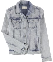 Articles of Society Womens Taylor Jean Jacket in Blue