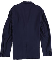 Ralph Lauren Mens Pique Three Button Blazer Jacket in Navy, image 2 of 2