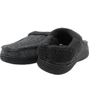 Haggar Mens Fleece-Lined Comfort Slippers, view 2
