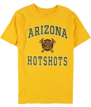 G-III Sports Boys Arizona Hotshots Graphic T-Shirt in Yellow
