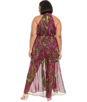 LONDON TIMES Womens Floral Jumpsuit, view 2