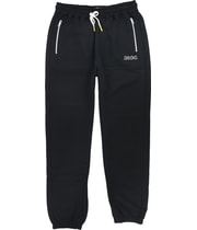 AGtawh Mens Zipper Pocket Straight Leg Jogger Casual Pants in Black