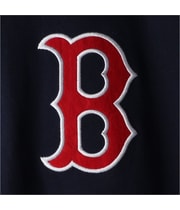 Mitchell & Ness Mens Boston Red Sox Henley Shirt, view 4