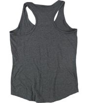 Reebok Womens Fresh Vibes Tank Top in Dark Gray, image 2 of 2