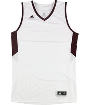 Adidas Mens Two-Tone Jersey in White