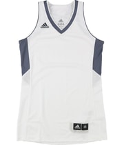 Adidas Mens Two-Tone Jersey in White