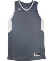 Adidas Mens Two Tone Jersey in Gray