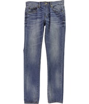 Articles of Society Mens Dylan Tapered Slim Jeans in Blue