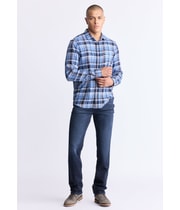 Buffalo David Bitton Mens Saroz Cotton Plaid Button Up Shirt, view 5