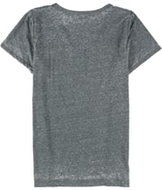 Mouchette Womens Distressed Basic T-Shirt in Green, image 2 of 2