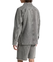 Michael Kors Mens Denim Shirt Jacket, view 5
