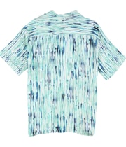 CubAvera Mens Watercolor Stripe Print Button Up Shirt, view 2