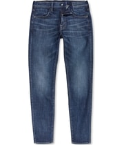 G-Star Raw Mens Whiskered Straight Leg Skinny Jeans, view 4