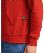 G-Star Raw Mens Distressed Originals Regular-Fit Logo Print Fleece Hoodie Sweatshirt, view 4