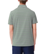 Lacoste Mens Collared Neck Polo Shirt in Dark Green, image 5 of 5