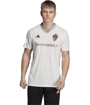 Adidas Mens Colorado Rapids 96 Transamerica Jersey in White