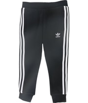 Adidas Boys 2-Tone Tapered Relaxed Sweatpants Athletic Pants in Black