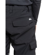 Quiksilver Mens Porter Snow Pants in Black, image 4 of 6