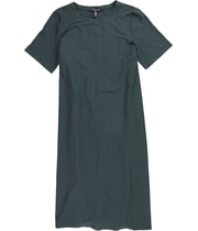 Eileen Fisher Womens Solid Shirt Dress in Green
