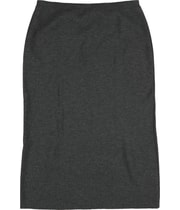 Eileen Fisher Womens Wool Midi Skirt in Gray, view 2