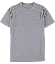 SOLFIRE Mens Tech Basic T-Shirt in Gray
