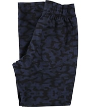 SOLFIRE Mens Nomad Straight Leg Relaxed Track Athletic Pants in Blue, view 3