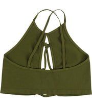 Free People Womens Strappy Full Coverage Bra in Green, view 2