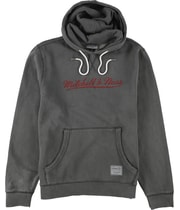 Mitchell & Ness Mens Branded Hoodie Sweatshirt in Black