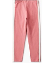 Adidas Girls Floral Tapered Leggings Athletic Pants in Pink, image 2 of 2