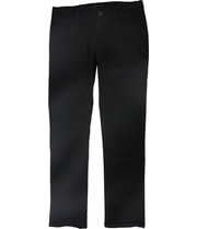 Rogue State Mens Solid Straight Leg Casual Pants