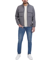 Hudson Mens Soft Shell Utility Jacket, view 4