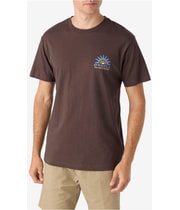 O’Neill Mens Sunrise Graphic T-Shirt, view 2