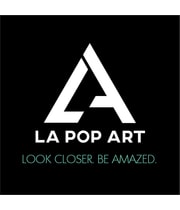 LA POP ART Mens Gingerbread Graphic Tee in Brown and Black, image 5 of 5