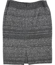 St. John Womens Glimmer Pencil Skirt, view 2