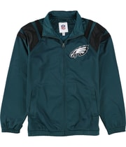 NFL Mens Philadelphia Eagles Track Jacket in Green