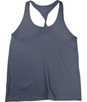 Lifestyle and Movement Womens Toni Twist Racerback Tank Top in Blue, image 2 of 2