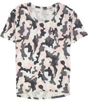L.A.M. Womens Villa Relaxed Basic T-Shirt