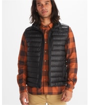 Marmot Mens Highlander Down Vest in Black