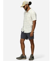 Marmot Mens Arex Nvty Button Up Shirt in Natural, view 3