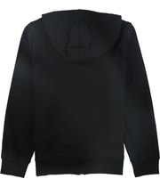 Skechers Mens Sherpa Hoodie Sweatshirt in Black, view 2